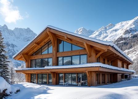 Schweizer Alpen Luxus Chalet